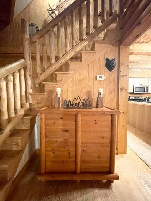 One Of A Kind Rustic Log Cabin Near Bryce Resort - Large Game Room - Fire Pit - Large Deck - Bbq Basye Экстерьер фото