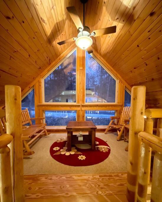 One Of A Kind Rustic Log Cabin Near Bryce Resort - Large Game Room - Fire Pit - Large Deck - Bbq Basye Экстерьер фото